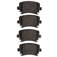 Euro Ceramic Brake Pads, 2000-2021 Audi/Porsche/Volkswagen, Position: Rear