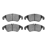 Euro Ceramic Brake Pads, 2009-2017 Audi/Porsche/Volkswagen, Position: Front