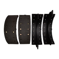 Premium Riveted Shoes, 1987-1996 GM, Position: Rear