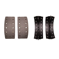 Premium Riveted Shoes, 1988-1999 GM, Position: Rear Left