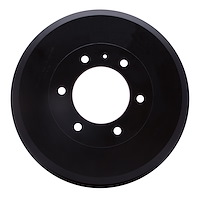 Brake Drum, 2012-2018 GM, Position: Rear