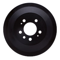 Brake Drum, 2010-2017 Audi/Porsche/Volkswagen, Position: Rear