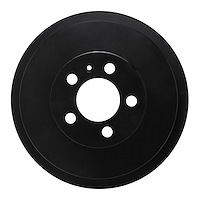 Brake Drum, 2014-2018 Audi/Porsche/Volkswagen, Position: Rear