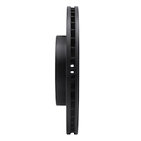 E-Line Drilled & Slotted Black Brake Rotor, 2004-2010 Fits Multiple Makes/Models, Position: Front Right