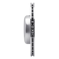 E-Line Drilled & Slotted Silver Brake Rotor, Fits Select Fits Multiple Makes/Models, Position: Rear Right