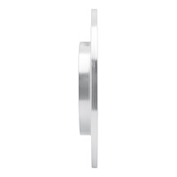 E-Line Drilled & Slotted Silver Brake Rotor, 2011-2017 Lexus/Toyota/Scion, Position: Rear Left