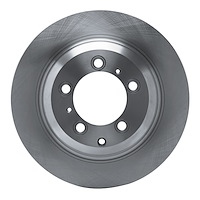 E-Line Blank Brake Rotor, Fits Select Audi/Porsche/Volkswagen, Position: Rear