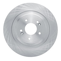 E-Line Blank Brake Rotor, Fits Select Kia/Hyundai/Genesis, Position: Rear