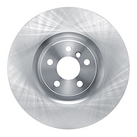 E-Line Blank Brake Rotor, Fits Select Fits Multiple Makes/Models, Position: Right Front