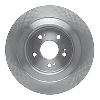 E-Line Blank Brake Rotor, Fits Select Acura/Honda, Position: Rear