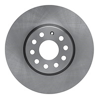 E-Line Blank Brake Rotor, Fits Select Audi/Porsche/Volkswagen, Position: Front