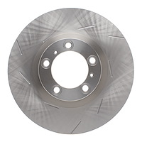 E-Line Slotted Rotor, 2014-2020 Audi/Porsche/Volkswagen, Position: Front Left