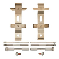Disc Brake Hardware Kit, Fits Select Land Rover, Position: Front
