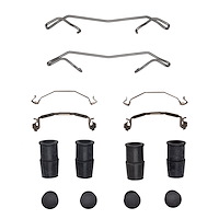 Disc Brake Hardware Kit, Fits Select Fits Multiple Makes/Models, Position: Rear