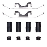 Disc Brake Hardware Kit, 1996-2003 BMW, Position: Front