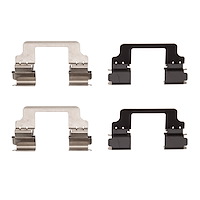 Disc Brake Hardware Kit, Fits Select Fits Multiple Makes/Models, Position: Rear