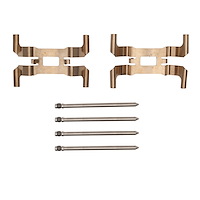 Disc Brake Hardware Kit, Fits Select BMW, Position: Rear