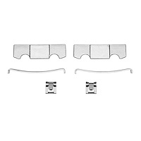 Disc Brake Hardware Kit, 1971-2012 Fits Multiple Makes/Models, Position: Front & Rear