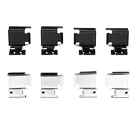 Disc Brake Hardware Kit, 2005-2019 Fits Multiple Makes/Models, Position: Rear