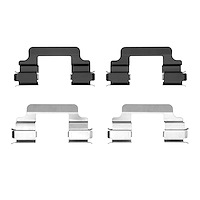 Disc Brake Hardware Kit, 2001-2015 Mercedes-Benz, Position: Front