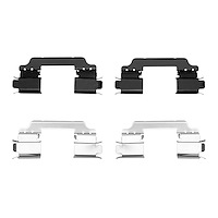 Disc Brake Hardware Kit, 2006-2021 Mercedes-Benz, Position: Front & Rear