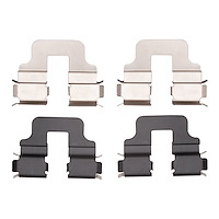 Disc Brake Hardware Kit, 2001-2011 Mercedes-Benz, Position: Front