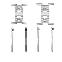 Disc Brake Hardware Kit, 2010-2016 Mercedes-Benz, Position: Front