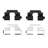 Disc Brake Hardware Kit, 2012-2020 Fits Multiple Makes/Models, Position: Rear
