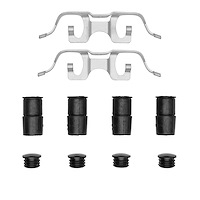 Disc Brake Hardware Kit, Fits Select Mercedes-Benz, Position: Rear