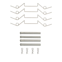 Disc Brake Hardware Kit, 1989-2003 Fits Multiple Makes/Models, Position: Front