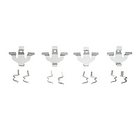 Disc Brake Hardware Kit, Fits Select Audi/Porsche/Volkswagen, Position: Front