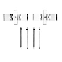 Disc Brake Hardware Kit, Fits Select Audi/Porsche/Volkswagen, Position: Rear