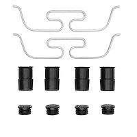 Disc Brake Hardware Kit, Fits Select Fits Multiple Makes/Models, Position: Rear