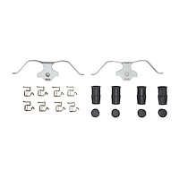Disc Brake Hardware Kit, Fits Select Audi/Porsche/Volkswagen, Position: Rear