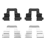 Disc Brake Hardware Kit, 2000-2018 Fits Multiple Makes/Models, Position: Rear