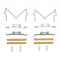 Disc Brake Hardware Kit, 1969-1983 Fits Multiple Makes/Models, Position: Rear
