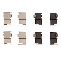 Disc Brake Hardware Kit, 1989-2005 Fits Multiple Makes/Models, Position: Front