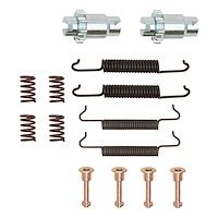 Drum Brake Hardware Kit, 1988-2021 BMW, Position: Rear