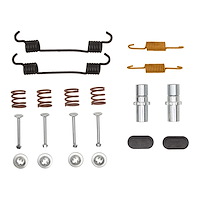 Drum Brake Hardware Kit, 2015-2020 GM, Position: Rear
