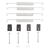 Drum Brake Hardware Kit, 1972-1978 Ford/Lincoln/Mercury/Mazda, Position: Rear