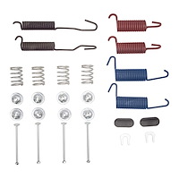 Drum Brake Hardware Kit, 1960-1974 Ford/Lincoln/Mercury/Mazda, Position: Front