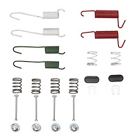 Drum Brake Hardware Kit, 1971-1994 Ford/Lincoln/Mercury/Mazda, Position: Front