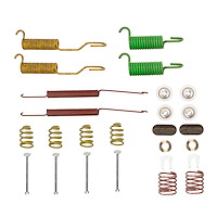 Drum Brake Hardware Kit, 1995-2009 Ford/Lincoln/Mercury/Mazda, Position: Parking