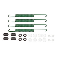 Drum Brake Hardware Kit, 1960-1987 Fits Multiple Makes/Models, Position: Rear
