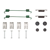 Drum Brake Hardware Kit, 2016-2019 Smart, Position: Rear