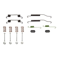 Drum Brake Hardware Kit, 1985-1989 Infiniti/Nissan, Position: Parking