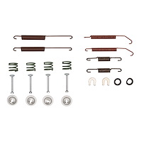 Drum Brake Hardware Kit, 1991-2017 Infiniti/Nissan, Position: Rear