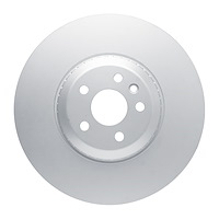 Hi-Carbon Alloy Geomet-Coated Rotor, Fits Select Fits Multiple Makes/Models, Position: Front