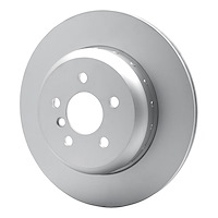 Hi-Carbon Alloy Geomet-Coated Rotor, Fits Select Fits Multiple Makes/Models, Position: Rear Right