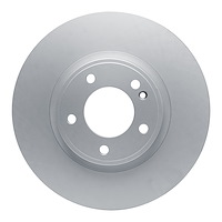 Hi-Carbon Alloy Geomet-Coated Rotor, Fits Select Mercedes-Benz, Position: Front